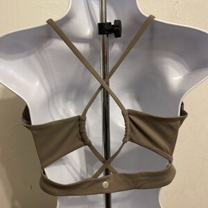 Calia size L sports bra brown